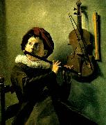 Judith leyster gosse blasande flojt oil painting artist